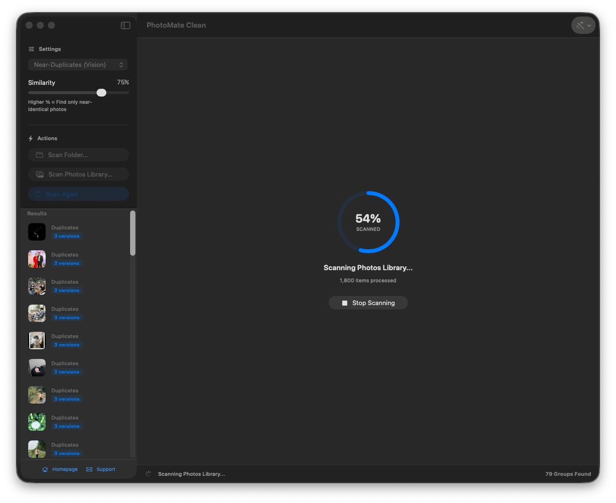 PhotoMate Interface